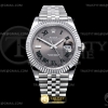 GMF 롤렉스 데이저스트41 슬레이트로만다이얼 윔블던 스틸브레이슬릿 DJ2 41mm 126334 Jub Flt 904L SS/SS D-Gry/Stk GMF VR3235