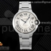 CHF 까르띠에 발롱블루40 화이트다이얼 스틸브레이슬릿 Ballon Bleu 40mm SS CHF 1:1 Best Edition White Texture Dial on SS Bracelet A2824