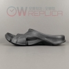 GOD공장 발렌시아가 MOLD 몰드 블랙 러버 슬라이드 슬리퍼 화이트 677403 W3RB3 4912