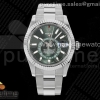 ZF 롤렉스 스카이드웰러 그린다이얼 스틸브레이슬릿 Sky-Dweller 326934 904L SS ZF 1:1 Best Edition Green Dial on SS Bracelet A2824
