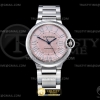 3KF 까르띠에 발롱블루 36 핑크다이얼 스틸브레이슬릿 Balon Bleu 36mm SS/SS Pink 3KF Cal 076