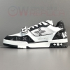 루이비통 트레이너 블랙 스니커즈 Louis Vuitton Trainer