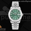 DIWF 롤렉스 데이저스트41 그린플루티드다이얼 쥬빌레브레이슬릿 데젓41 DateJust 41 126334 DIWF 1:1 Best Edition 904L Steel Green Fluted Dial on Jubilee Bracelet SA3235