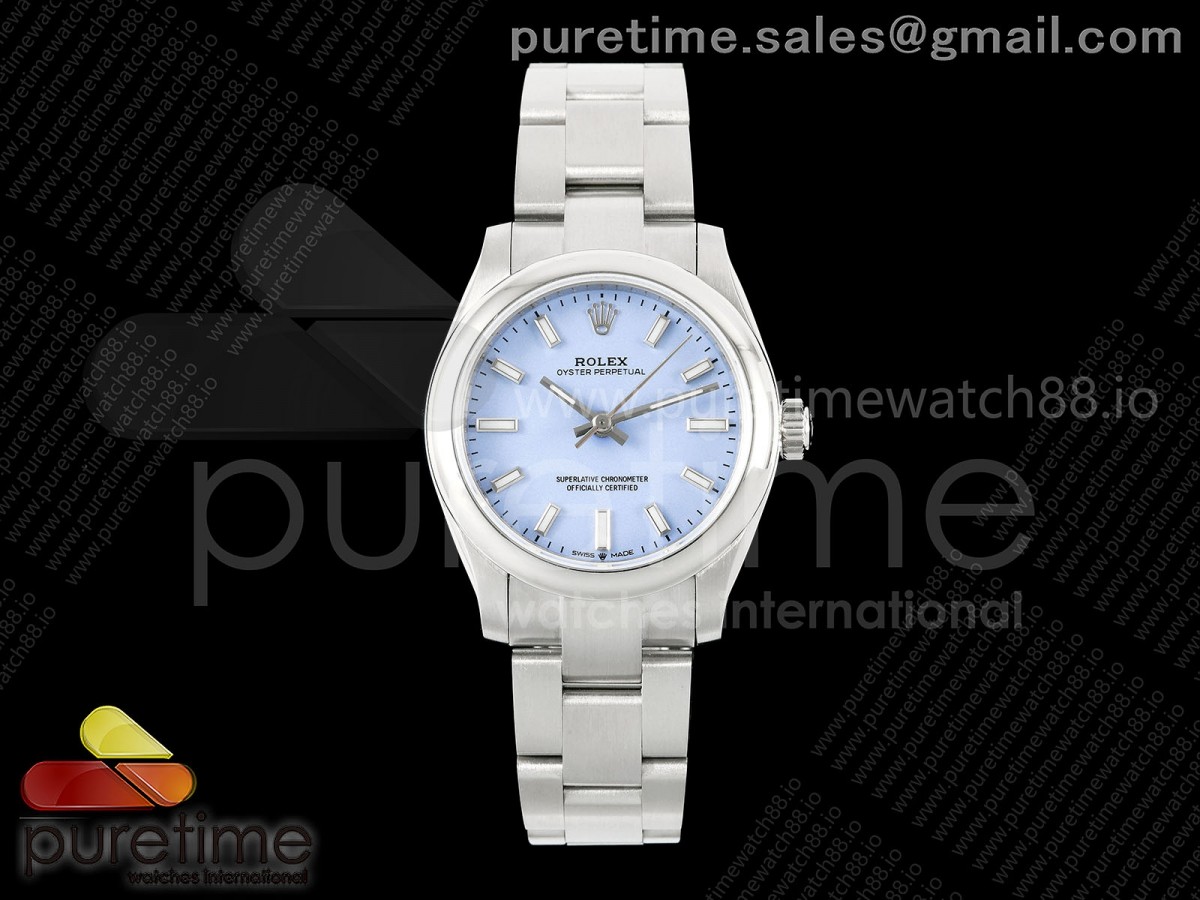 DIWF 롤렉스 오이스터 퍼페츄얼 31미리 라벤더다이얼 스틸브레이슬릿 Oyster Perpetual 31mm 277200 DIWF Best Edition Lavender Dial on SS Bracelet A2232