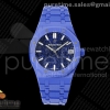 APSF 오데마피게 로얄오크 15500 블루세라믹 블루스타다이얼 세라믹브레이슬릿 Royal Oak 15500 Blue Ceramic APSF 1:1 Best Edition Blue Stars Dial on Black Ceramic Bracelet SA4302 Super Clone