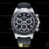 CLEANF 클린공장 V2 롤렉스 데이토나 세라믹베젤 블랙8P다이얼 블랙러버스트랩 Daytona 116519 904L CER/RU Blk/Dia Clean A4130