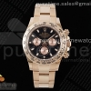 BTF 롤렉스 데이토나 로즈골드 블랙/로즈골드다이얼 스틸브레이슬릿 Daytona 116505 BTF 1:1 Best Edition Black/RG Dial on RG Bracelet SA4130