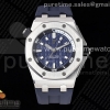 ZF 오데마피게 로얄오크 오프쇼어 다이버 15720 블루다이얼 블루러버스트랩 Royal Oak Offshore Diver 15720 SS ZF 1:1 Best Edition Blue Dial on Blue Rubber Strap A4308
