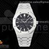 SF 오데마피게 로얄오크 15500 블랙다이얼 스틸브레이슬릿 Royal Oak 41mm 15500 SS SF 1:1 Best Edition Black Dial on SS Bracelet SA4302 Super Clone