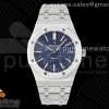 IPF 오데마피게 로얄오크 15400 블루다이얼 스틸브레이슬릿 Royal Oak 41mm 15400 SS IPF 1:1 Best Edition Blue Textured Dial on SS Bracelet SA3120 Super Clone
