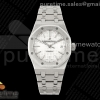 IPF 오데마피게 로얄오크 37미리 15450 화이트다이얼 스틸브레이슬릿 Royal Oak 37mm 15450 SS IPF Best Edition White Dial on SS Bracelet SA3120 Super Clone