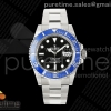 QF 롤렉스 신형서브마리너 41미리 블루인서트 블랙다이얼 스틸브레이슬릿 프리스프렁 Submariner 41mm 126619 LB Blue Ceramic 904L Steel QF 1:1 Best Edition JH3235 Free Sprung Sprung