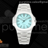 DDF 파텍필립 노틸러스 5711 티파니블루다이얼 스틸브레이슬릿 DD330 Nautilus 5711 DDF 1:1 Best Edition White Textured Dial on SS Bracelet DD324 Super Clone