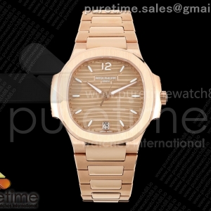 DDF 파텍필립 노틸러스 7118 레이디 로즈골드 로골다이얼 스틸브레이슬릿 Nautilus 7118 RG Ladies DDF 1:1 Best Edition RG Dial on RG Bracelet DD324 Super Clone