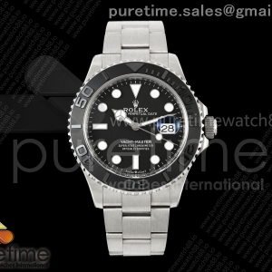 GOLD Maker 골드공장 롤렉스 요트마스터 티타늄 프리스프렁 블랙다이얼 티타늄브레이슬릿Yacht-Master 226627 Titanium GOLD Maker 1:1 Best Edition Black Dial on Titanium Bracelet JH3235 V18 (Free Sprung)