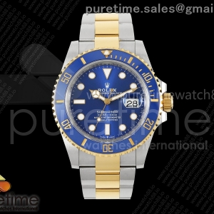 RCF 롤렉스 서브마리너 41미리 옐로우골드콤비 블루인서트 블루다이얼 스틸브레이슬릿 175g Submariner 41mm 126613 LB SS/YG Blue Ceramic RCF 1:1 Best Edition 904L SS Case and Bracelet VR3235 (Weighted) and Bracelet VR3235 (Weighted)