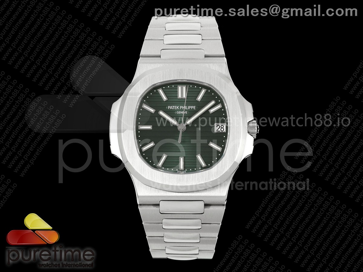 VF 파텍필립 노틸러스 5711 그린다이얼 스틸브레이슬릿 Nautilus 5711 VF 1:1 Best Edition Green Dial on SS Bracelet DD324 Super Clone