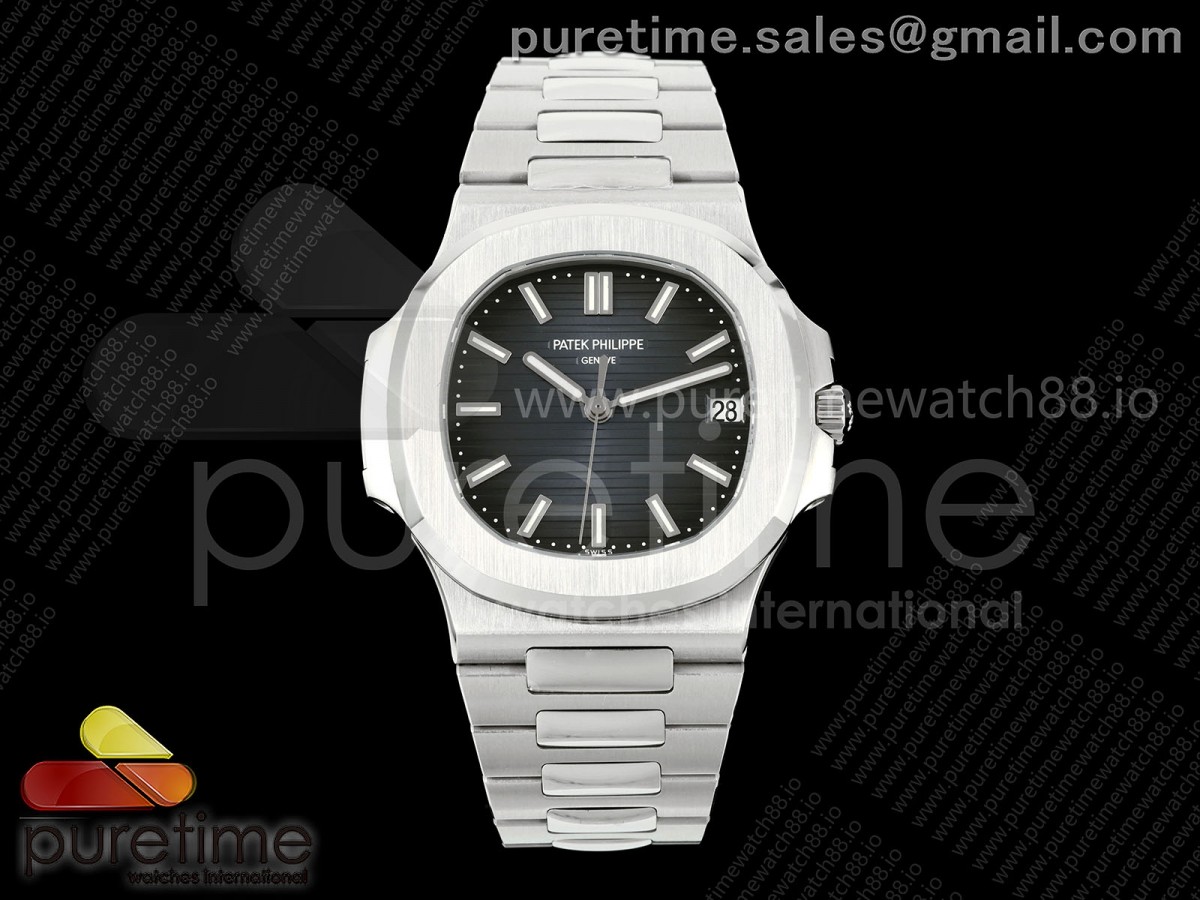 VF 파텍필립 노틸러스 5711 블루다이얼 스틸브레이슬릿 Nautilus 5711 VF 1:1 Best Edition Blue Dial on SS Bracelet DD324 Super Clone