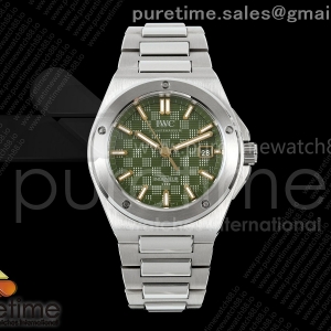 MZF IWC 인제니어 IW328908 그린다이얼 스틸브레이슬릿 Ingenieur Automatic 40 SS MZF 1:1 Best Edition Green/YG Dial on SS Bracelet A2892