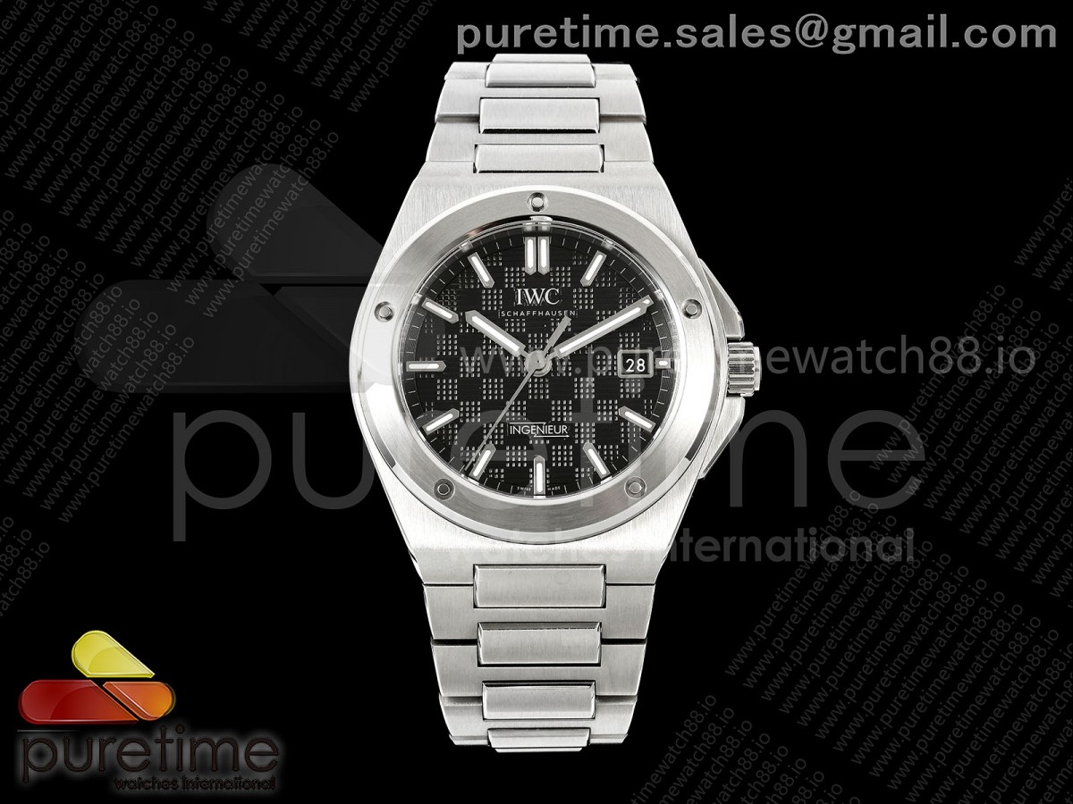 MZF IWC 인제니어 IW328901 블랙다이얼 스틸브레이슬릿 Ingenieur Automatic 40 SS MZF 1:1 Best Edition Black Dial on SS Bracelet A2892
