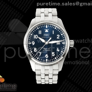 MZF IWC 마크20 IW328203 블루다이얼 스틸브레이슬릿 Mark XX MZF 1:1 Best Edition Blue Dial on SS Bracelet A2892