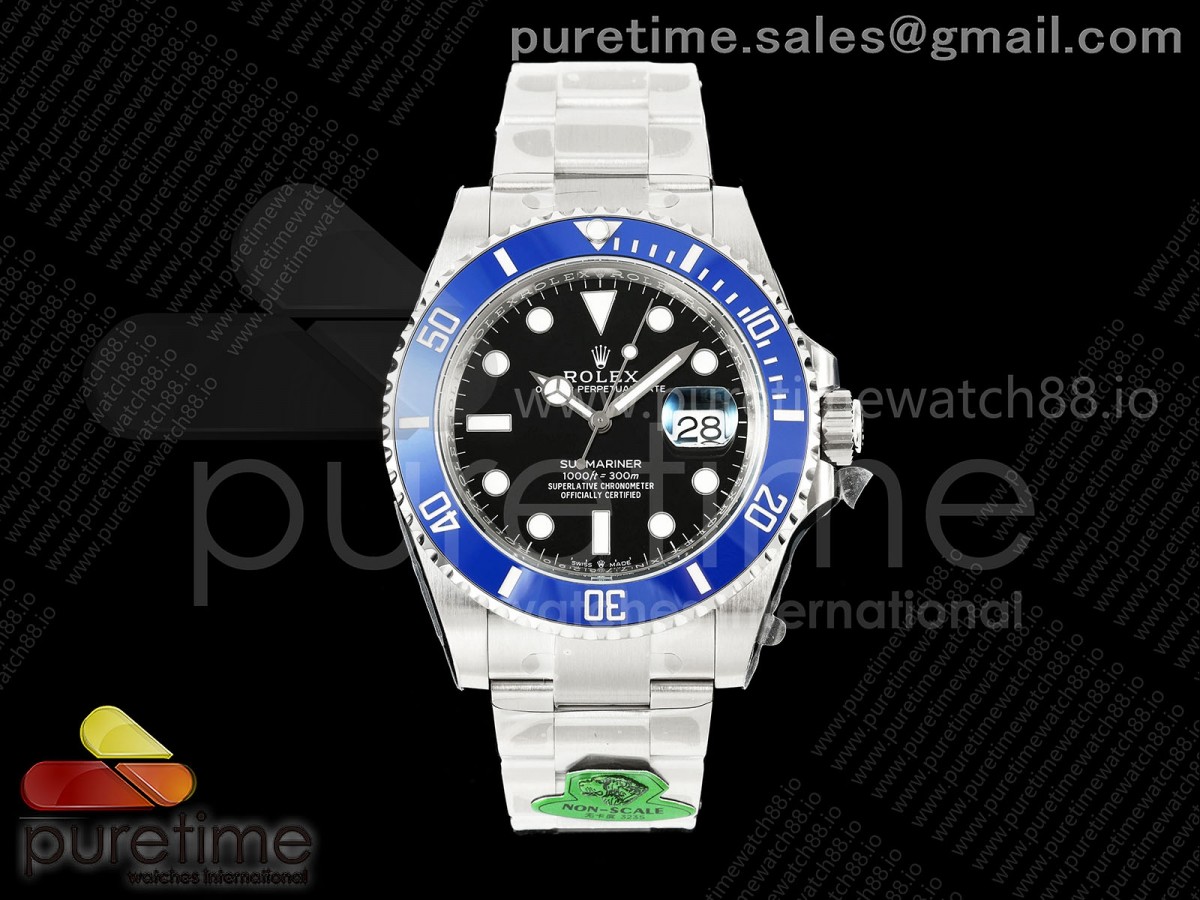 GOLD Maker 골드공장 롤렉스 서브마리너 블루인서트 블랙다이얼 스틸브레이슬릿 프리스프렁 Submariner 41mm 126619 LB Blue Ceramic 904L Steel Gold Maker 1:1 Best Edition JH3235 Free Sprung