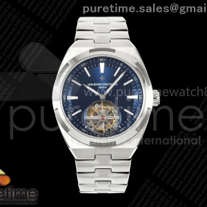 ANTF 바쉐론콘스탄틴 오버시즈 뚜르비옹 블루다이얼 스틸브레이슬릿 Overseas Tourbillon SS ANTF Best Edition Blue Dial on SS Bracelet
