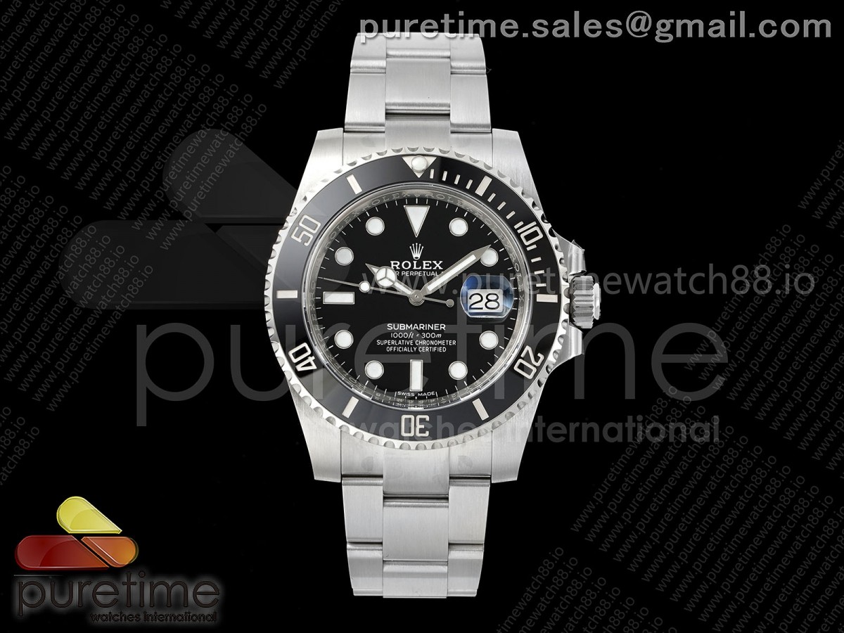 VF 롤렉스 서브마리너 40미리 블랙다이얼 스틸브레이슬릿 Submariner 116610 LN Black Ceramic 904L Steel VF 1:1 Best Edition DD3135