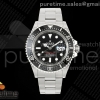 RWF 롤렉스 레드 씨드웰러 블랙다이얼 스틸브레이슬릿 프리스프렁 Sea-Dweller 126600 RWF 1:1 Best Edition 904L SS Case and Bracelet JH3235 (Free Sprung)